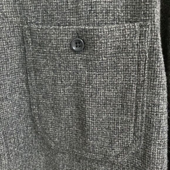 Taylor Stitch The Service Shirt In Ash Melange Wool NEW - Picture 6 of 9